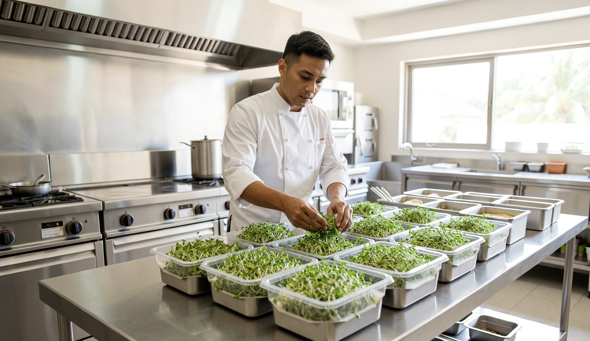 Professional kitchen precision